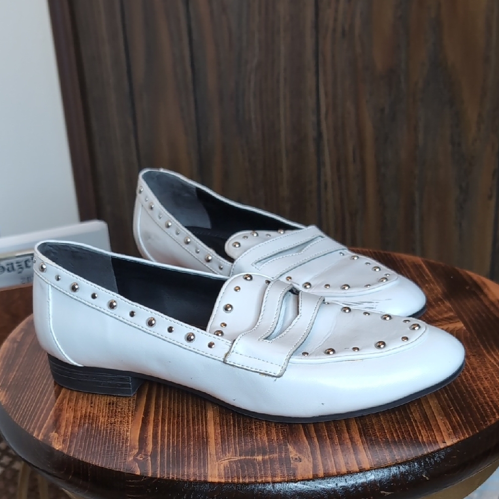 White Loafers